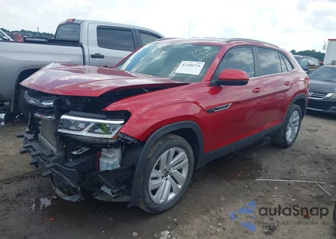 2020 Volkswagen Atlas Cross Sport 3.6L V6 Se W/Technology/3.6L V6 Se W/Technology R-Line z USA, uszkodzony, nr VIN 1V21E2CA8LC209638